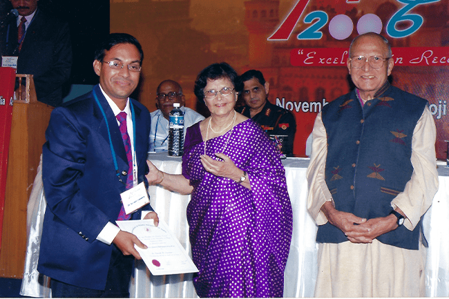 Best Paper Award By DR. Antia 2006